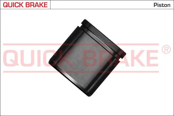 Piston, brake caliper